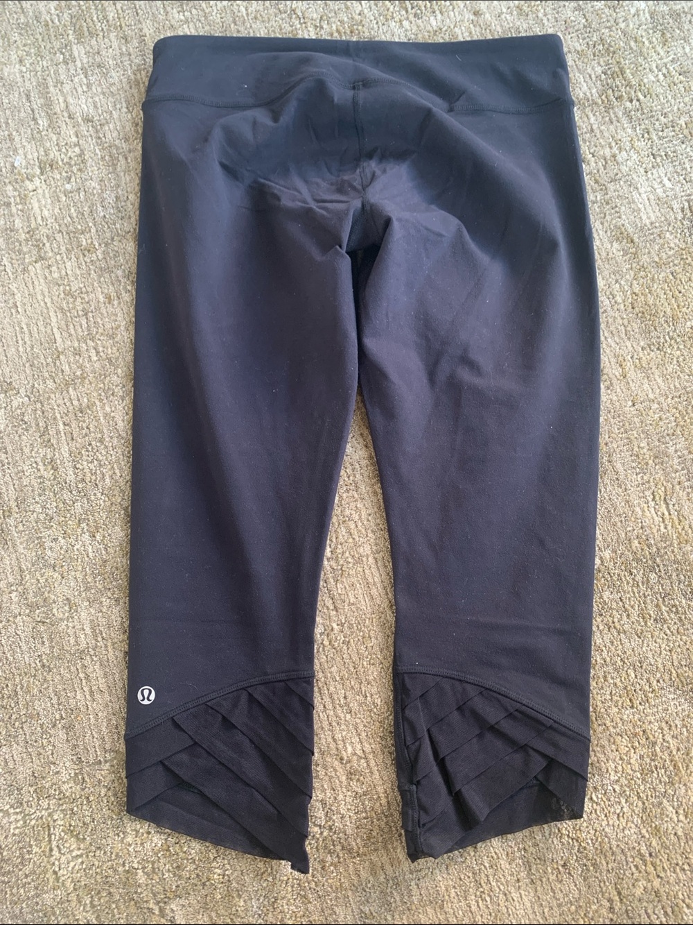 lululemon athletica Black Capri Leggings for Kids